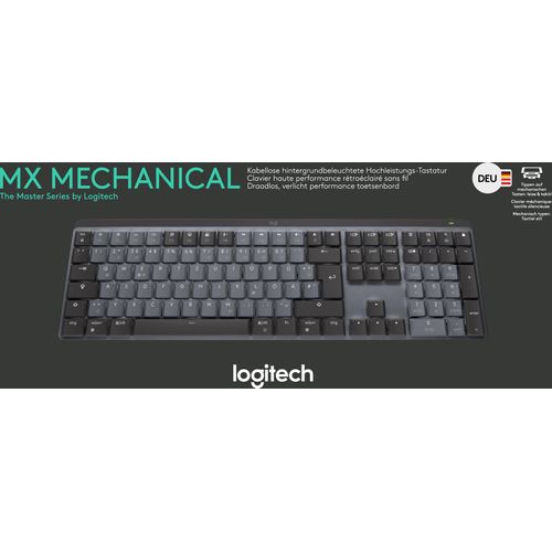 Logitech Wireless Keyboard MX Mechanical tactile retail