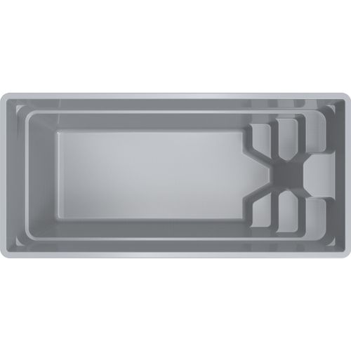 Keramik Pool Joy | 5,50 x 2,60 x 1,40 m Standard-Farbpalette