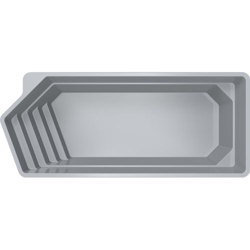 Keramik Pool Gravity | 8,20 x 3,50 x 1,55 m 3D-Farbpalette