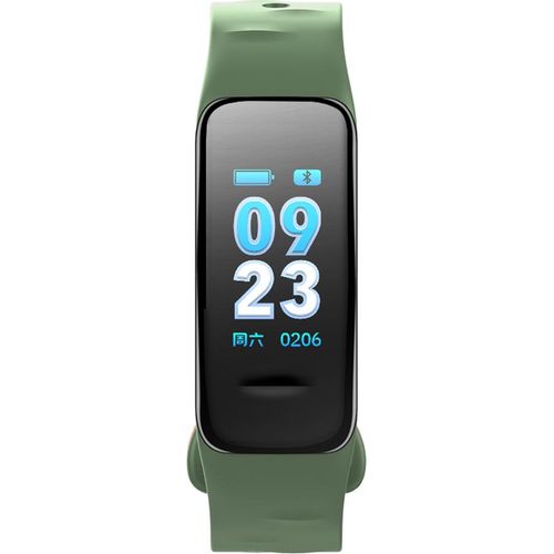Atlanta Fitness Tracker – Leben Sie aktiv und bewusst! – Mit Touch-3D-Farbdisplay und Animationen – Leistungsstarke Batterie, geringes Gewicht – Neues Modell, Farbe:Grün