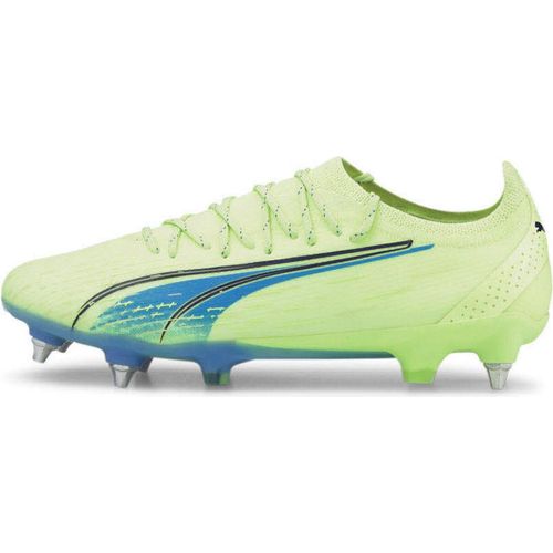 PUMA Ultra Ultimate MxSG Stollen-Fußballschuhe Unisex fizzy light/parisian night/blue glimmer 40