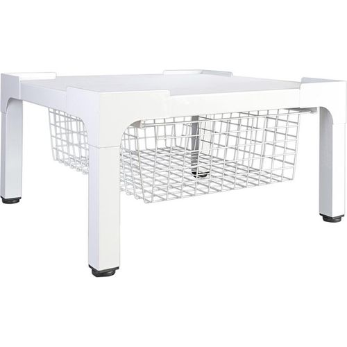 Waschmaschinen-Riser 'Heavy Bold' mit Drahtkorb und verstellbaren Füßen