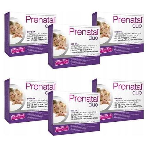Vitamine Schwangerschaft - 90 Kapseln – Prenatal Duo Satz