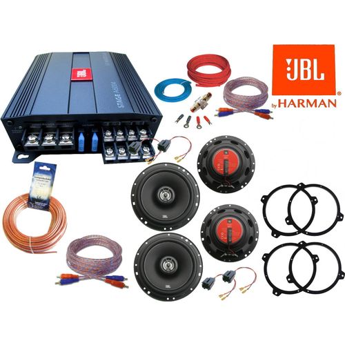 JBL für BMW E46 3er 1998-2006 Komplett Aktiv Set Lautsprecher Verstärker Kabel