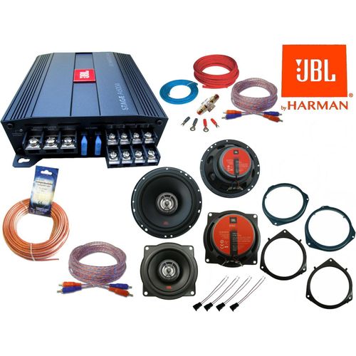 JBL für Opel Astra H 2004-2014 Komplett Aktiv Set Lautsprecher Verstärker Kabel