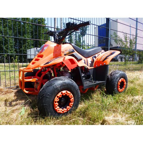 125ccm Quad ATV Automatikgetriebe 6 Zoll Kinderquad 4Takt KXD Kinder Quad Orange