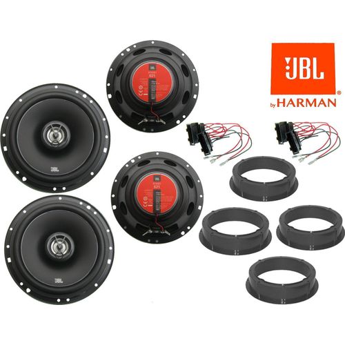 JBL Lautsprecher Set für Skoda Rapid Bj 12-19 Tür vorne hinten 350 Watt