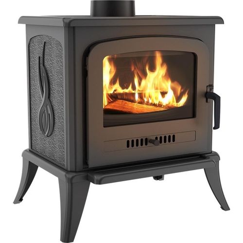 Ofen freistehender Gusseisenofen K7 Ø 130 5 kW für Holz