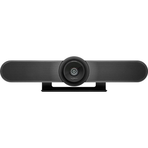 Logitech MeetUp + RoomMate + Tap IP - Gruppen-Videokonferenzsystem - 4K Ultra HD - 8x - CollabOS - Graphit - Weiß