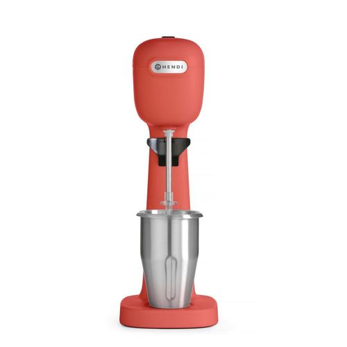 HENDI Milchshake-Mixer - Design by Bronwasser, Rot, 220-240V/400W, 170x196x(H)490mm
