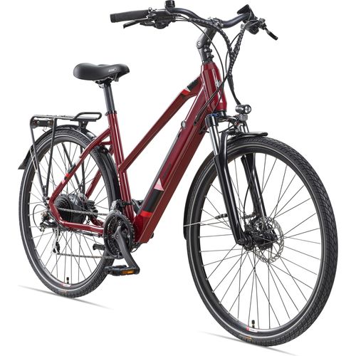 Telefunken Trekking E-Bike | Elektrofahrrad 28 Zoll | 24-Gang Kettenschaltung | Heckmotor 250W | 417,6Wh Akku | Pedelec