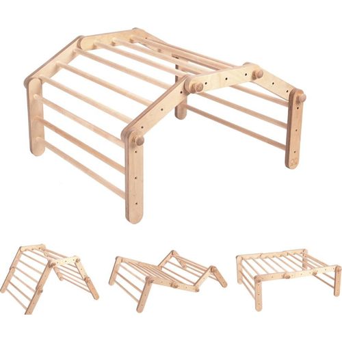 Klettergerüst indoor Fipitri | Sprossenwand kinder Pikler Kletterwand Kletterbogen Kinderzimmer