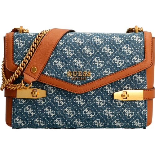 Zadie Logo Convertible XBody Flap denim logo multi