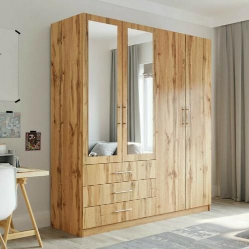 Schiebeschrank PEKIN D4 , Kleiderschrank , ( WOTAN )