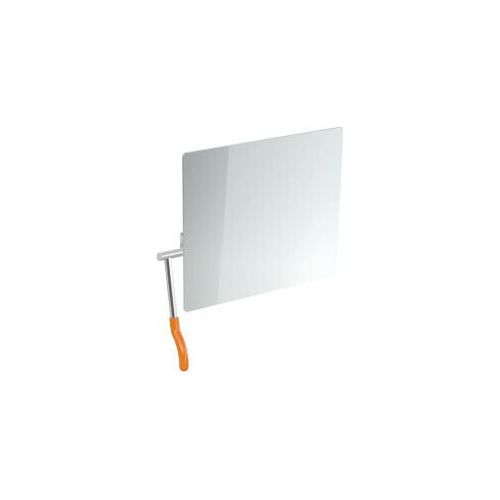 HEWI 802.01.100L 24 Kippspiegel, Hebel links,
