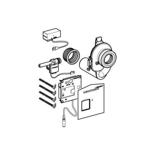 Geberit Spülsysteme - Elektronische Bedienung der Urinalspülung, Netz-Stromversorgung 116.086.00.1