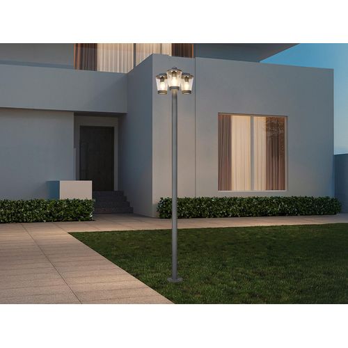 LED Wegeleuchte, Mastleuchte Landhausstil zur Wegbeleuchtung & Gartenbeleuchtung