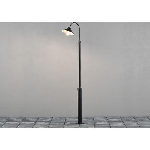 LED Landhaus Mastleuchte Wegeleuchte Gartenbeleuchtung & Wegbeleuchtung, Schwarz