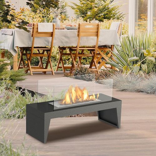 Noble Flame TAFI [moderner Ethanol Standkamin]: Schwarz
