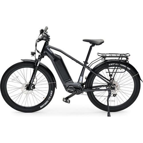 E Bike Neptun 27 Zoll 250W schwarz Elektro Fahrrad Shimano Pedelec Mittelmotor