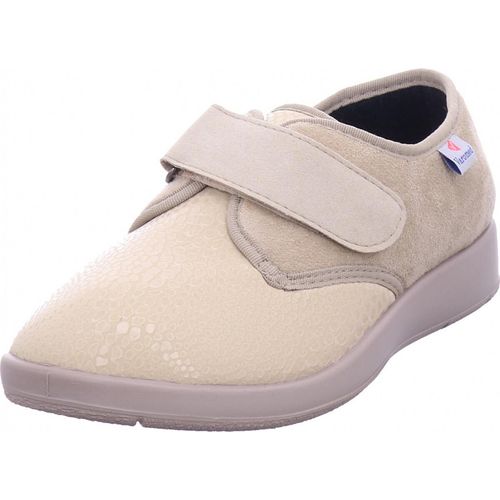 Varomed zürich stretchschuh Damen Hausschuh in Beige, Größe 41