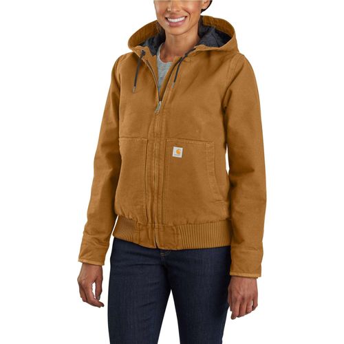 Carhartt Damen Arbeitsjacke washed Braun L
