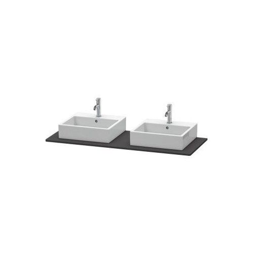 DURAVIT XS063GB8080 Konsole Xsquare zwei Ausschnitte