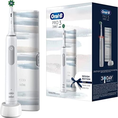 Oral-B Pro 3 3500 White mit Reiseetui St Weiß