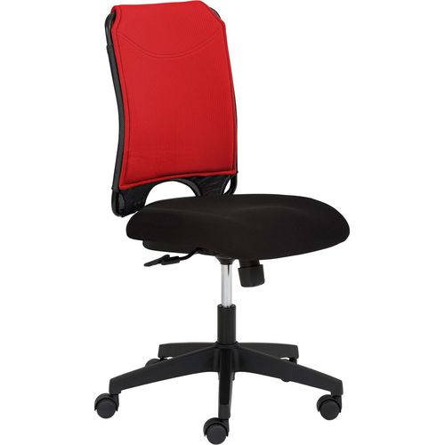 Drehstuhl mySTUDIO, mit Drehkreuz Rot 75046