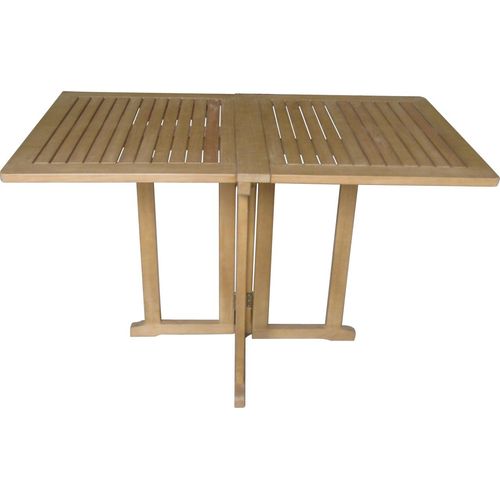 Klapptisch Gateleg 120x70 cm Eukalyptusholz