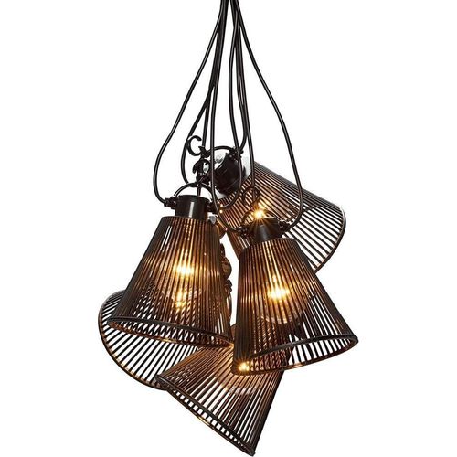 Konstsmide LED Partyketten Basisset, 10 Birnen, bernsteinfarben (2333-870)
