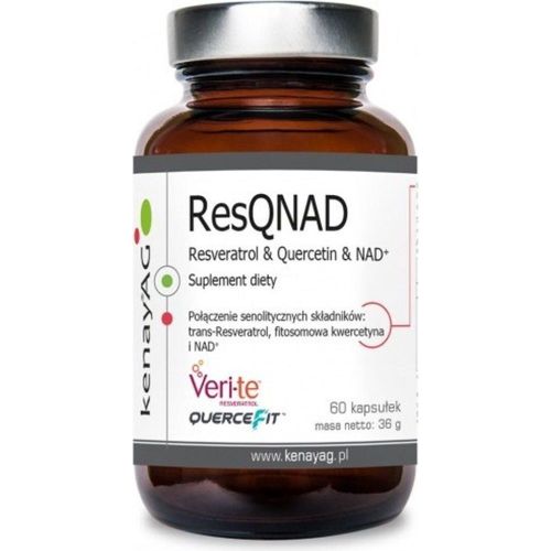 Nahrungsergänzungsmittel Kenay Resqnad Resveratrol Quercetin Nad 60 Kaps.BI3418