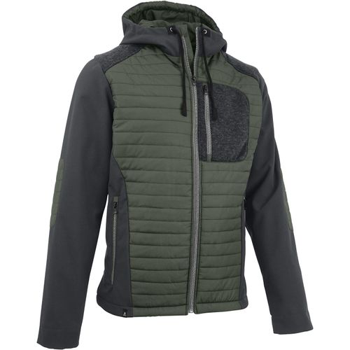 Penia 2XT - Hybridsteppjacke+kap dark green/black (6001) 60