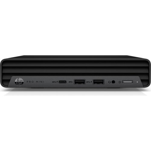 HP Pro 400 G9 - Wolf Pro Security - Mini - Core i3 12100T / 2.2 GHz - RAM 8 GB - SSD 256 GB - NVMe, HP Value - UHD Graphics 730 - 1GbE, Bluetooth 5.2, 802.11ax (Wi-Fi 6E) - WLAN: Bluetooth 5.2, 802.11a/b/g/n/ac/ax (Wi-Fi 6E) - Win 11 Pro - Monitor: keiner