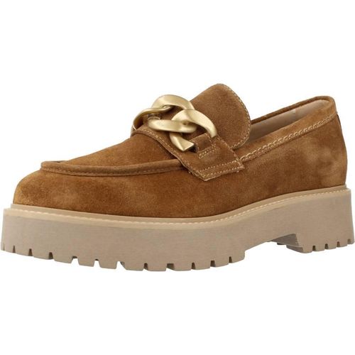 Nero Giardini Velour malto Kette gold Damen Slipper in Braun, Größe 40