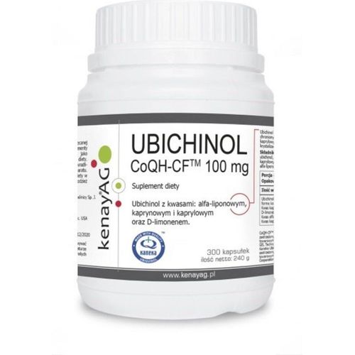 Nahrungsergänzungsmittel Kenay Ubichinol Coqh-cf 100 mg (300 Kapseln) 3115