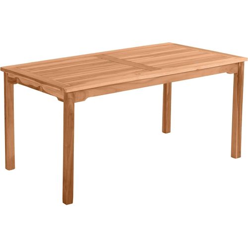 Gartentisch JAMBI in natur, T90 x B150 x H75 cm