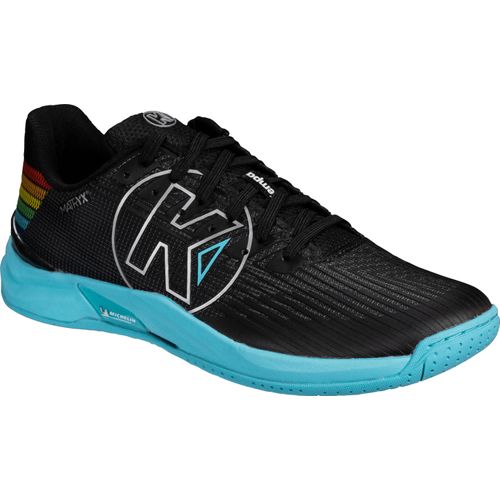 Kempa Attack Two 2.0 Rainbow Handballschuhe Blau EU 45 1/2 Mann Blau EU 45 1/2