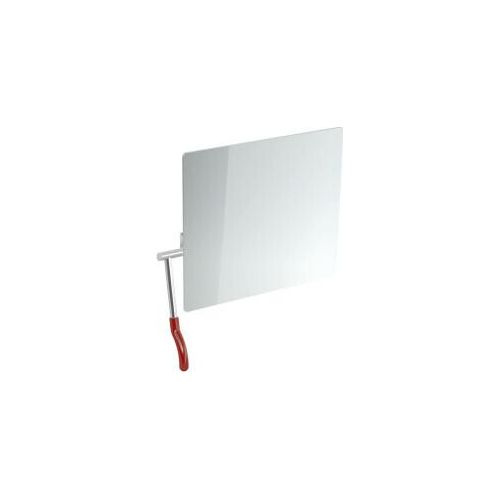 HEWI 802.01.100L 33 Kippspiegel, Hebel links,