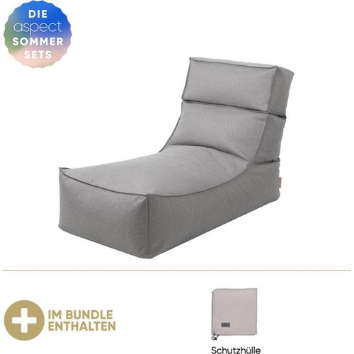 Blomus Outdoor-Lounger -STAY- inkl. GRATIS Schutzhülle Stone