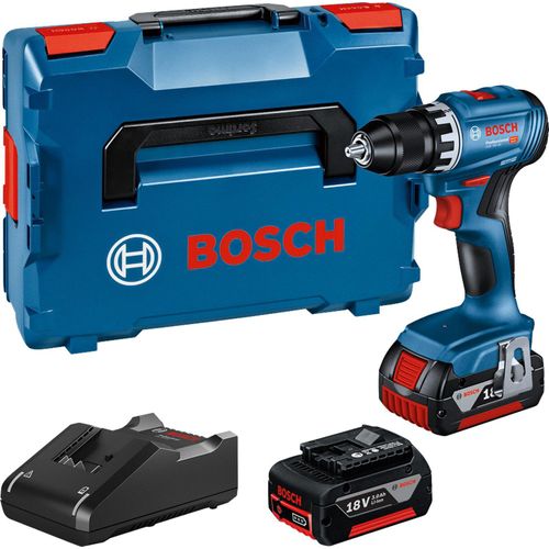 Akku-Bohrschrauber GSR 18V-45 | 18 Volt 2x Akku 3,0 Ah in L-Boxx 136