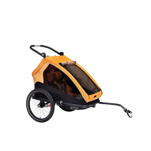XLC Fahrrad- Kinderanhänger DUO S BS-C10, marigold