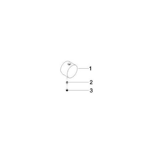 Dornbracht 90208804000-06 Griff Ersatzteile