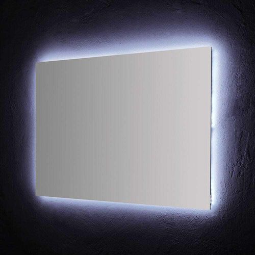 Badezimmerspiegel mit LED-Umgebungsbeleuchtung 120 x 70 cm