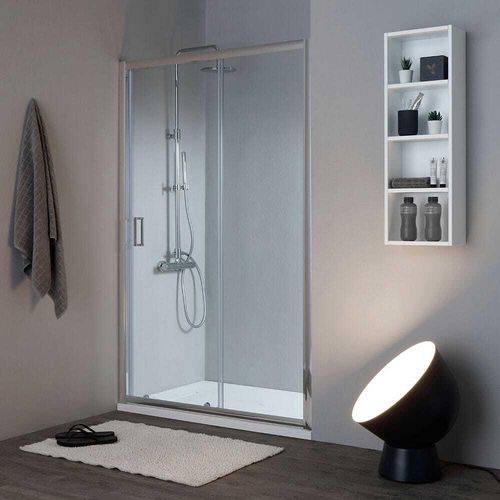 Schiebe-Nischenduschtür 110 cm Klarglas | New giada