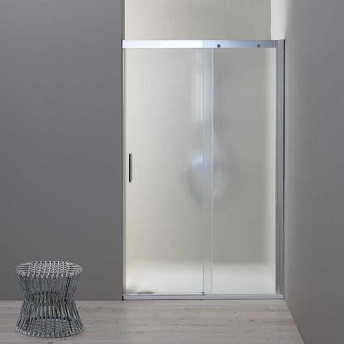 Dusche Nischentür 140 cm feste Seite rechts Glas matt | Dream