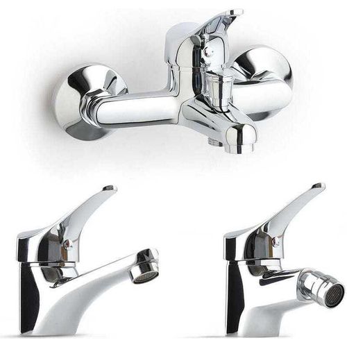 Set Waschtisch-, Bidet- und Badewannenarmaturen | Cembra