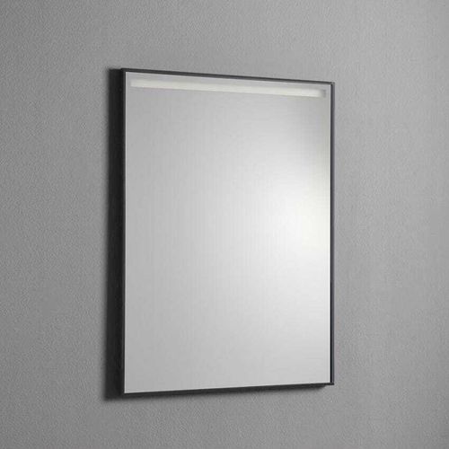 Spiegel 60 x 80 cm mit Hintergrundbeleuchtung und PVC-Rahmen