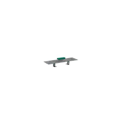 Hansgrohe uBox universal - Installationsset 800 für Duschrinnen Fertigsets, Edelstahl 56012180