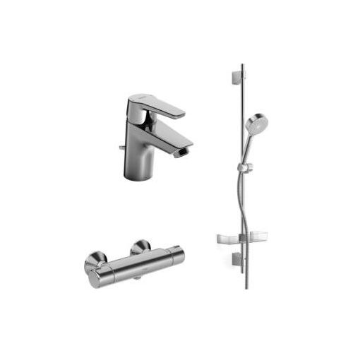 Hansa 46530090 Badezimmer Armaturen Paket HANSAPOLO